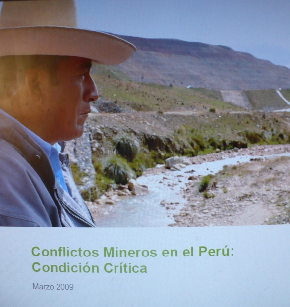 conflictos mineros en el peru